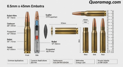 A Full Details Guide of: 6.5 mm x 45 mm Embotra