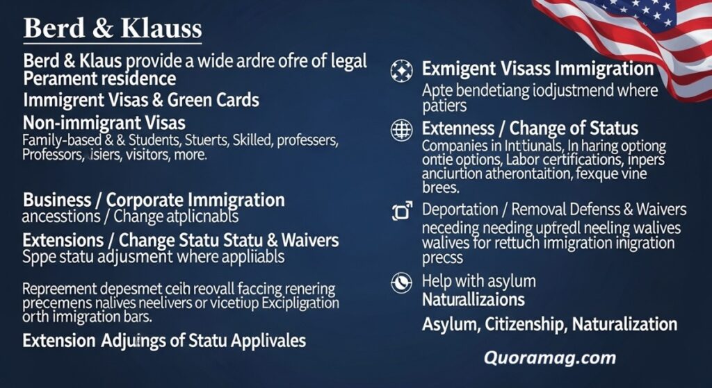 services offered berd